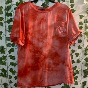 Dinosaur tye-dyes shirt